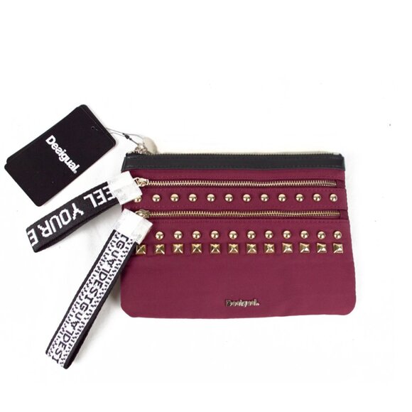 DESIGUAL Bright Rock Multi-Zip Wallet - Picture 1 of 7